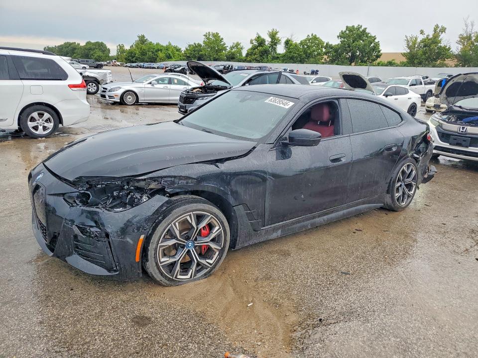 2024 BMW I4 VIN WBY83FB06RFS93843 — COPART salvage auction photo