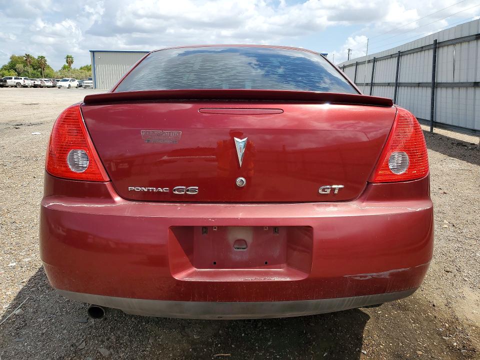 2009 Pontiac G6 VIN 1G2ZH57N594100359 COPART salvage auction — REAR END, TX - CERTIFICATE OF TITLE, sold $750 on 2026-08-19 (photo 6)