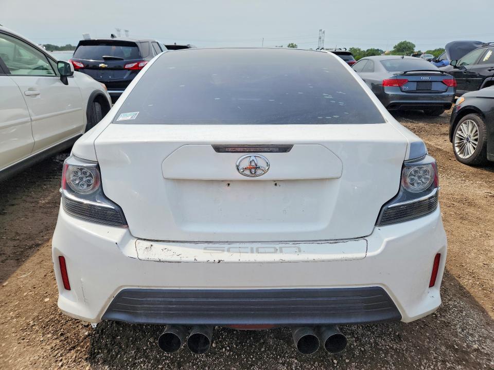 2014 Scion Tc VIN JTKJF5C7XE3072007 COPART salvage auction — FRONT END, Fl - Certificate Of Title, sold $725 on 2026-09-01 (photo 6)