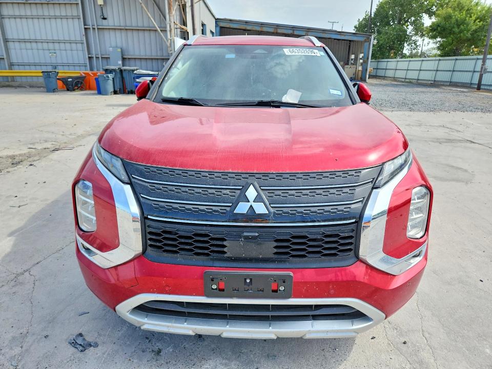 2024 Mitsubishi Outlander VIN JA4J3WA86RZ045837 COPART salvage auction — FRONT END, Tx - Certificate Of Title, sold $7,300 on 2026-09-01 (photo 5)