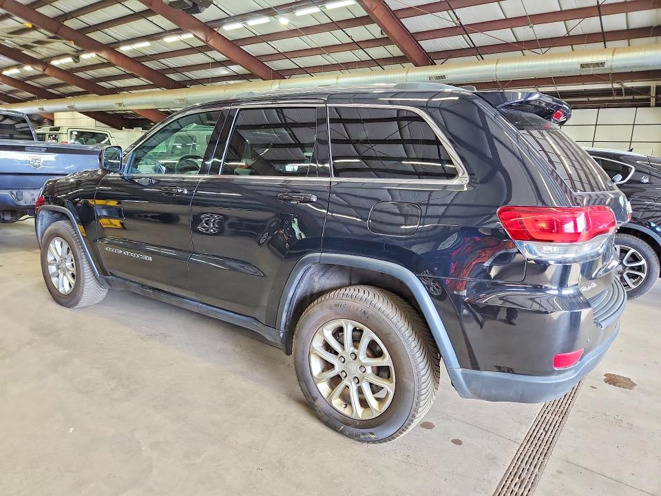 2021 Jeep Grand cherokee VIN 1C4RJFAG4MC770158 COPART salvage auction — MINOR DENT/SCRATCHES, VA - CERTIFICATE OF TITLE (P), sold $7,400 on 2026-08-31 (photo 2)