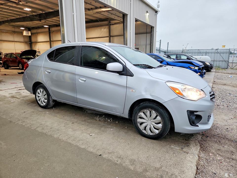 2017 Mitsubishi Mirage VIN ML32F3FJ5HHF14163 COPART salvage auction — FRONT END, Ne - Cert Of Title-Salvage, sold $1,000 on 2026-09-08 (photo 4)