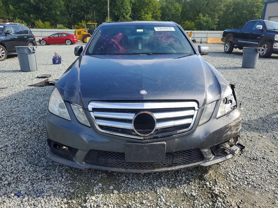 2011 Mercedes-benz E-class VIN WDDHF5GB5BA391901 COPART salvage auction — FRONT END, NC - SALVAGE CERTIFICATE OF TITLE (P), sold $650 on 2026-08-20 (photo 5)