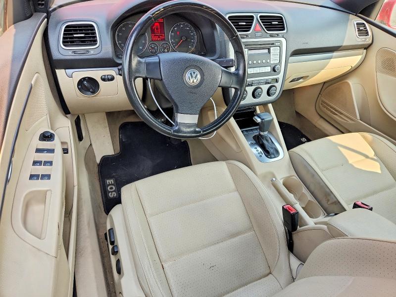 2007 Volkswagen Eos VIN WVWBA71FX7V045770 COPART salvage auction — FRONT END, WA - BILL OF SALE, sold $325 on 2026-08-14 (photo 8)