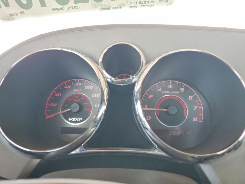 2007 Pontiac Solstice VIN 1G2MG35X37Y124140 COPART salvage auction — MINOR DENT/SCRATCHES, AZ - CERTIFICATE OF TITLE, sold $1,150 on 2026-09-08 (photo 9)