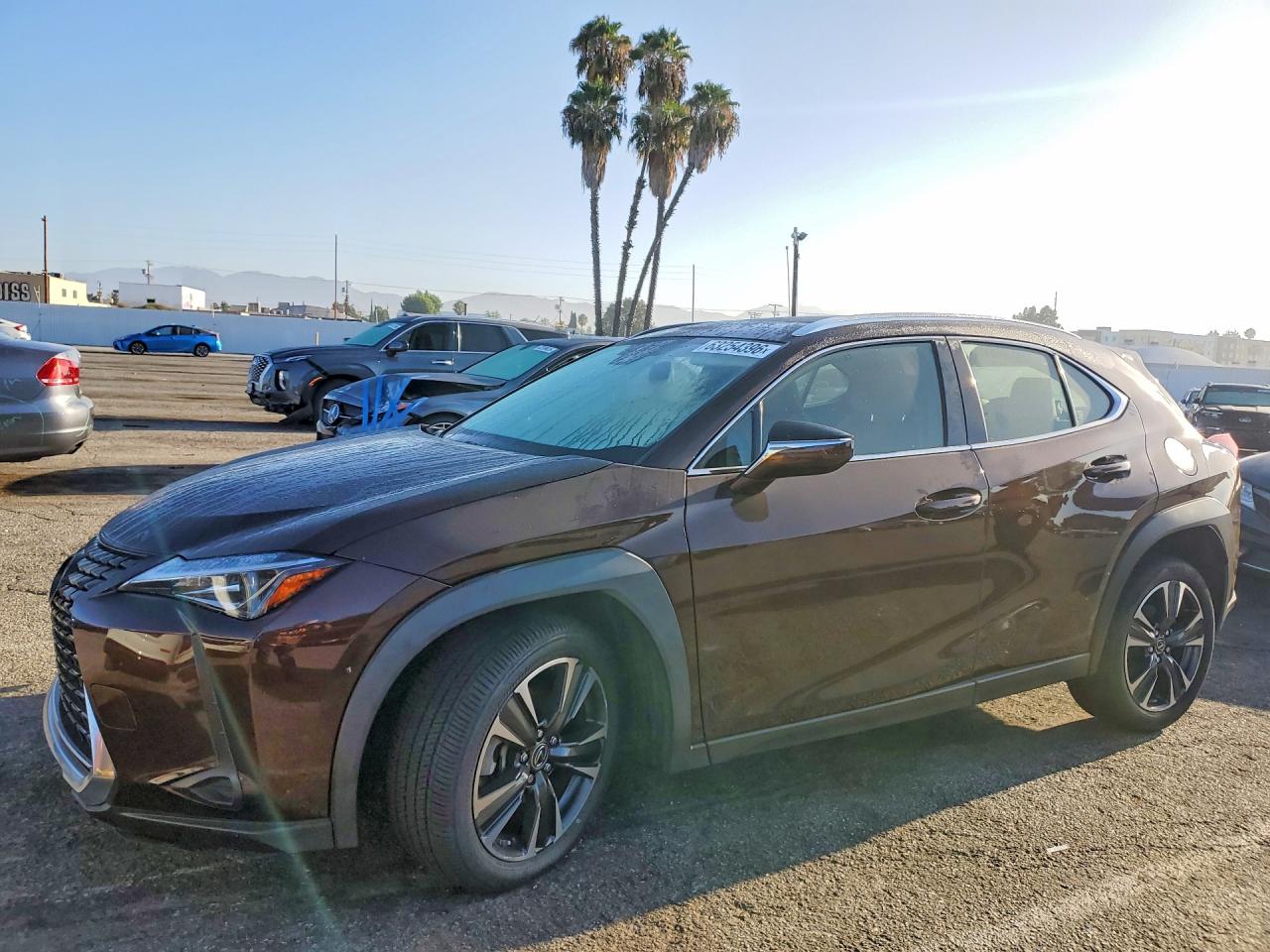 2019 Lexus Ux 200 VIN JTHY3JBH0K2013596 COPART salvage auction — Front End, CA - SALVAGE CERTIFICATE, sold $9,300 on 2026-08-11 (photo 1)