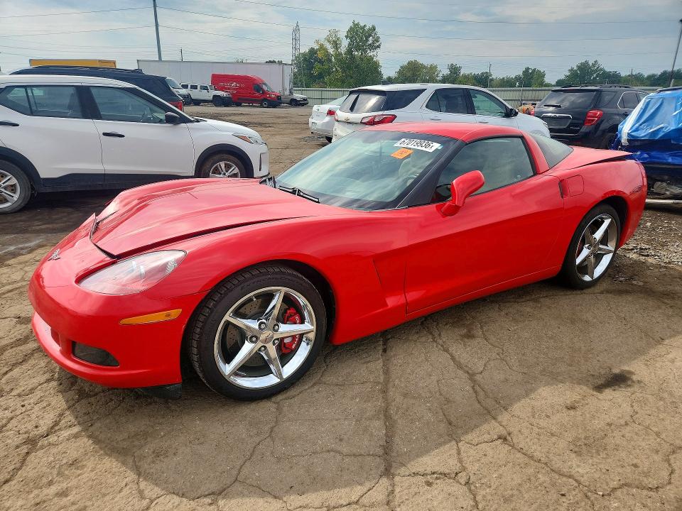 2013 Chevrolet Corvette VIN 1G1YG2DW6D5101862 — COPART salvage auction photo