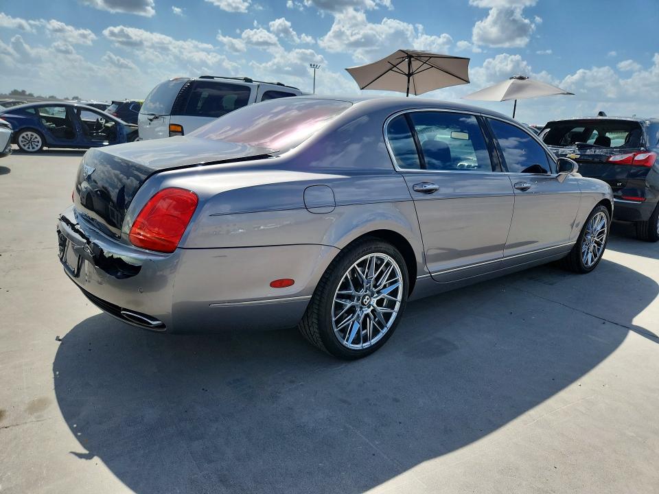 2007 Bentley Continental VIN SCBBR93W07C049097 COPART salvage auction — REAR END, Tx - Salvage Vehicle Title, sold $6,100 on 2026-09-10 (photo 3)