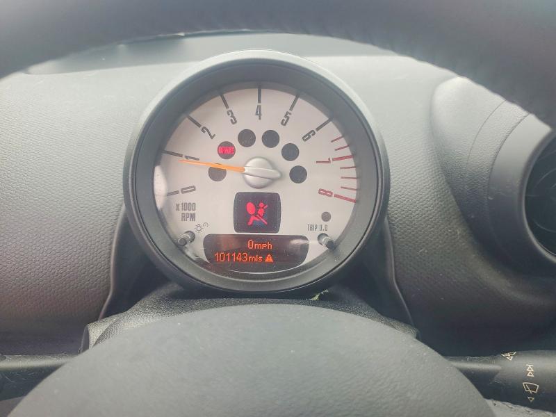 2014 Mini Cooper VIN WMWZC3C51EWP52184 COPART salvage auction — Burn Interior, Pa - Certificate Of Salvage, sold $1,200 on 2026-08-14 (photo 9)