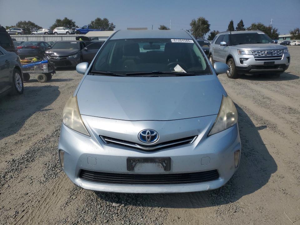 2012 Toyt Prius VIN JTDZN3EUXC3133292 COPART salvage auction — NORMAL WEAR, Ca - Dis/Dlr/Exp Only Clean Title, sold $800 on 2026-09-08 (photo 5)