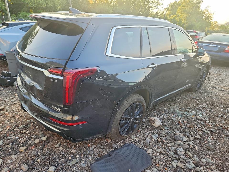 2025 Cadillac Xt6 VIN 1GYKPDRS9SZ102888 COPART salvage auction — FRONT END, Salvage Title, sold $16,200 on 2026-10-06 (photo 3)