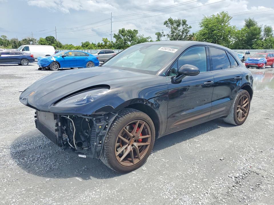 2022 Porsche Macan VIN WP1AG2A51NLB22859 — COPART salvage auction photo