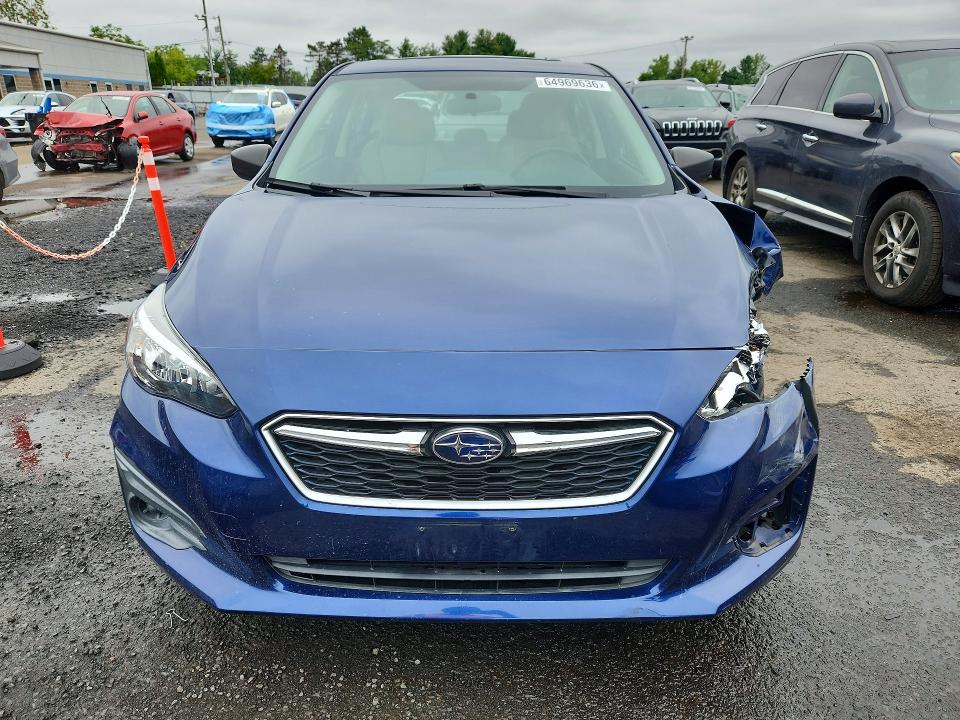 2017 Subaru Impreza VIN 4S3GKAA63H3611040 COPART salvage auction — FRONT END, Ct - Cert Of Title-Salvage, sold $1,425 on 2026-09-06 (photo 5)