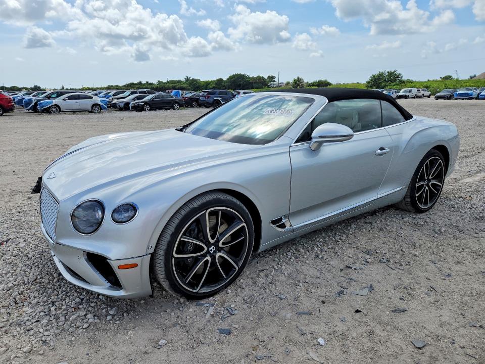 2021 Bentley Continental VIN SCBDB4ZG5MC086755 — COPART salvage auction photo