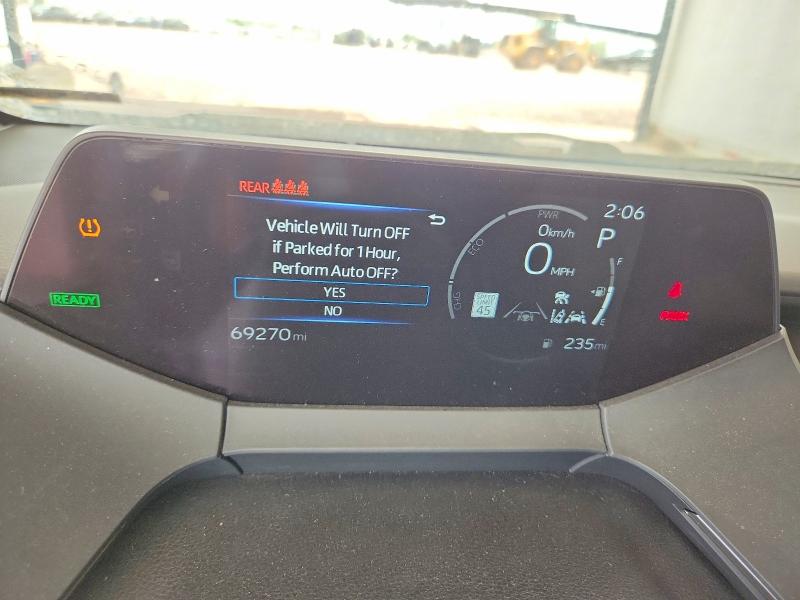2023 Toyota Prius VIN JTDACAAU0P3009311 COPART salvage auction — REAR END, Az - Cert Of Title - Salvage, sold $12,400 on 2026-08-18 (photo 9)