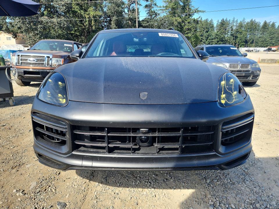 2021 Porsche Cayenne VIN WP1AF2AY4MDA36774 COPART salvage auction — FRONT END, ID - CERT OF TITLE -REBUILT SALVAGE, sold $30,250 on 2026-09-11 (photo 5)