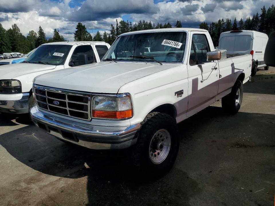 1995 Ford F-250 VIN 2FTHF26F7SCA65853 — COPART salvage auction photo