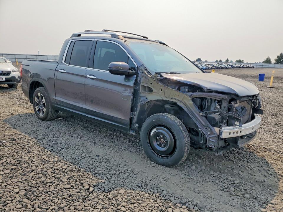 2017 Honda Ridgeline VIN 5FPYK3F7XHB008341 COPART salvage auction — FRONT END, Wa - Bill Of Sale, sold $7,700 on 2026-08-19 (photo 4)