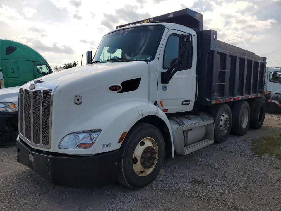 2018 Peterbilt Dump VIN 1XPBDP9X3JD460719 — COPART salvage auction photo