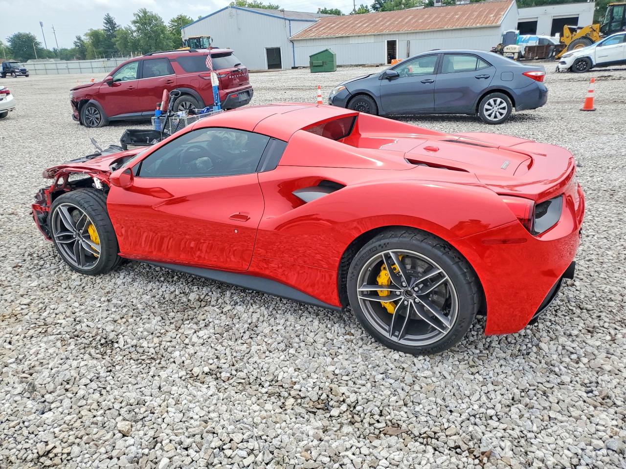 2019 Ferrari VIN ZFF80AMA0K0245476 COPART salvage auction — Front End, OH - CERT OF TITLE-SALVAGE, sold $151,000 on 2026-08-25 (photo 2)