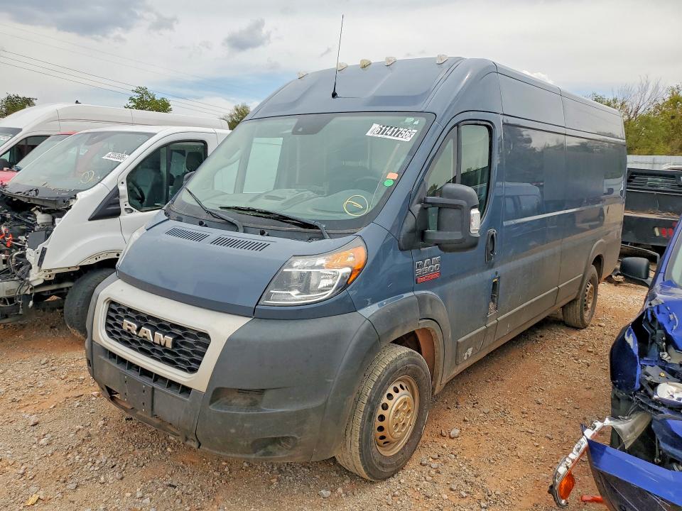 2021 Ram Promaster 3500 VIN 3C6MRVJG5ME586523 — COPART salvage auction photo