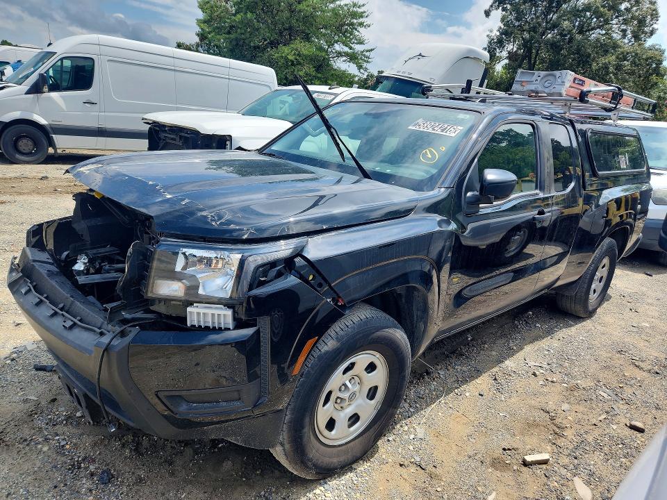 2025 Nissan Frontier VIN 1N6ED1CL1SN637536 COPART salvage auction — FRONT END, DE - CERTIFICATE OF TITLE, sold $9,300 on 2026-08-04 (photo 1)