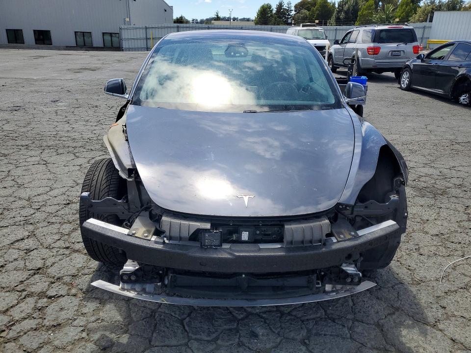 2019 Tesla Model 3 VIN 5YJ3E1EA0KF325502 COPART salvage auction — FRONT END, Ca - Salvage Certificate, sold $5,800 on 2026-08-28 (photo 5)