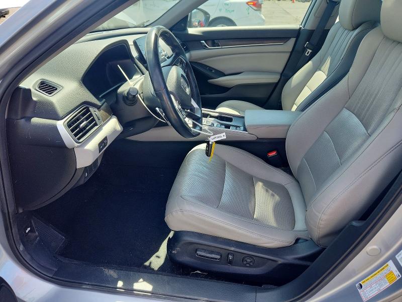 2020 Honda Accord VIN 1HGCV3F50LA001331 COPART salvage auction — FRONT END, Ca - Salvage Certificate, sold $8,100 on 2026-08-21 (photo 7)