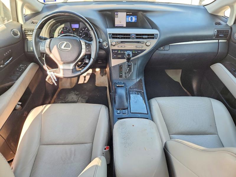2015 Lexus Rx VIN 2T2ZK1BA1FC199390 COPART salvage auction — FRONT END, Tx - Salvage Vehicle Title, sold $7,700 on 2026-08-27 (photo 8)