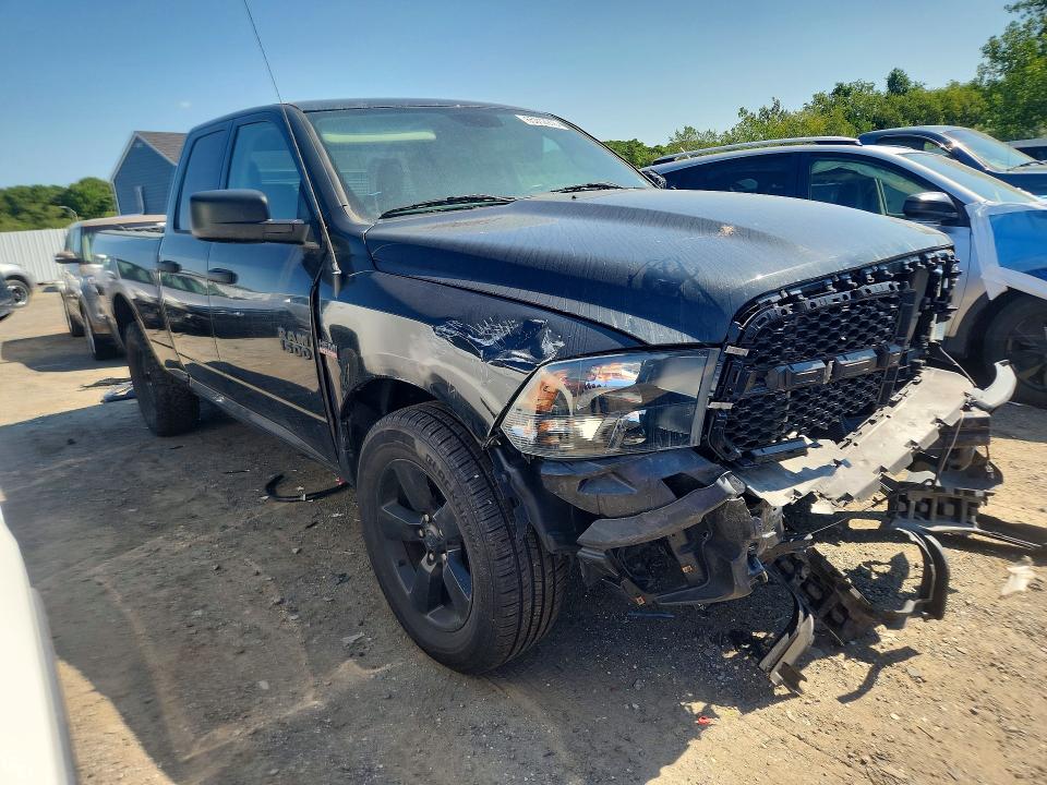 2018 Ram 1500 VIN 1C6RR7FT8JS271537 COPART salvage auction — FRONT END, Ma - Certificate Of Title, sold $2,650 on 2026-08-25 (photo 4)