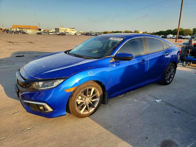 2019 Honda Civic VIN 19XFC1F3XKE016709 — COPART salvage auction photo