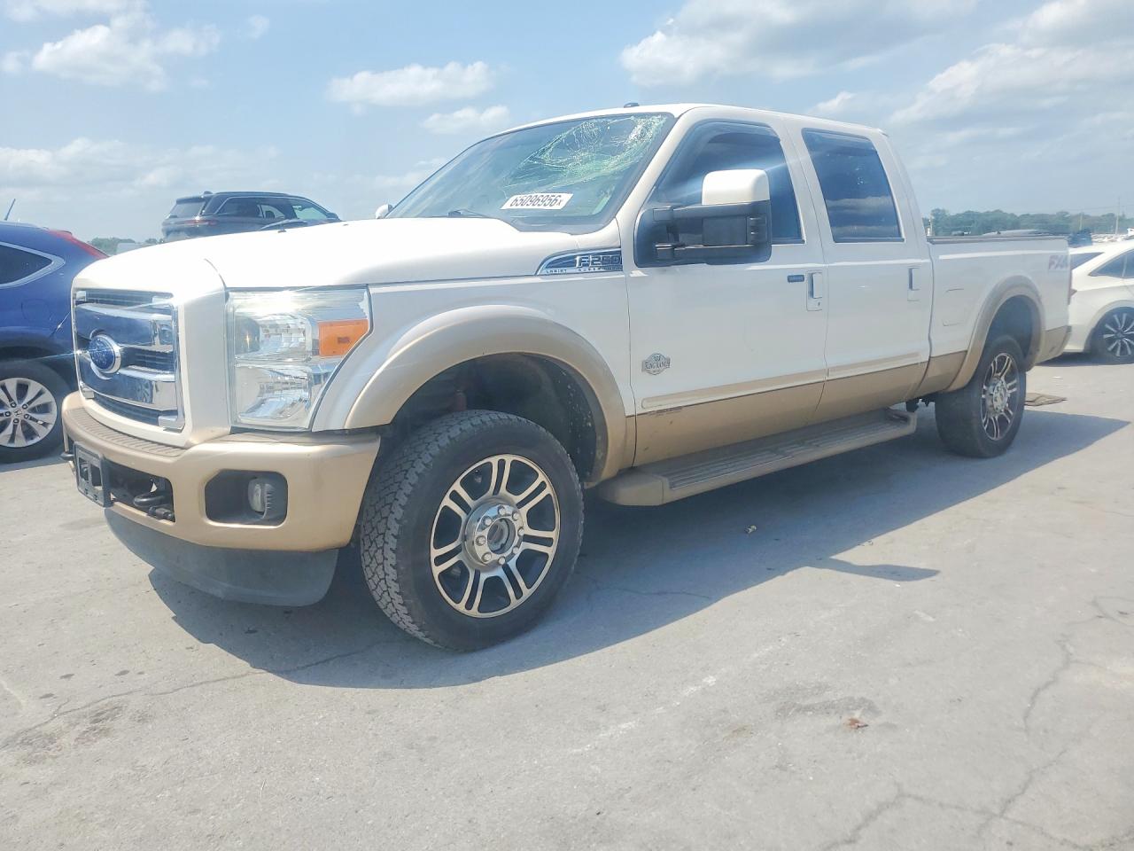 2014 Ford F-250 Super Duty VIN 1FT7W2BTXEEB49509 — COPART salvage auction photo