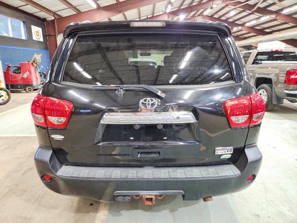 2012 Toyota Sequoia VIN 5TDDW5G12CS059404 COPART salvage auction — MINOR DENT/SCRATCHES, VT - CERTIFICATE OF TITLE (P), sold $7,300 on 2026-08-24 (photo 6)