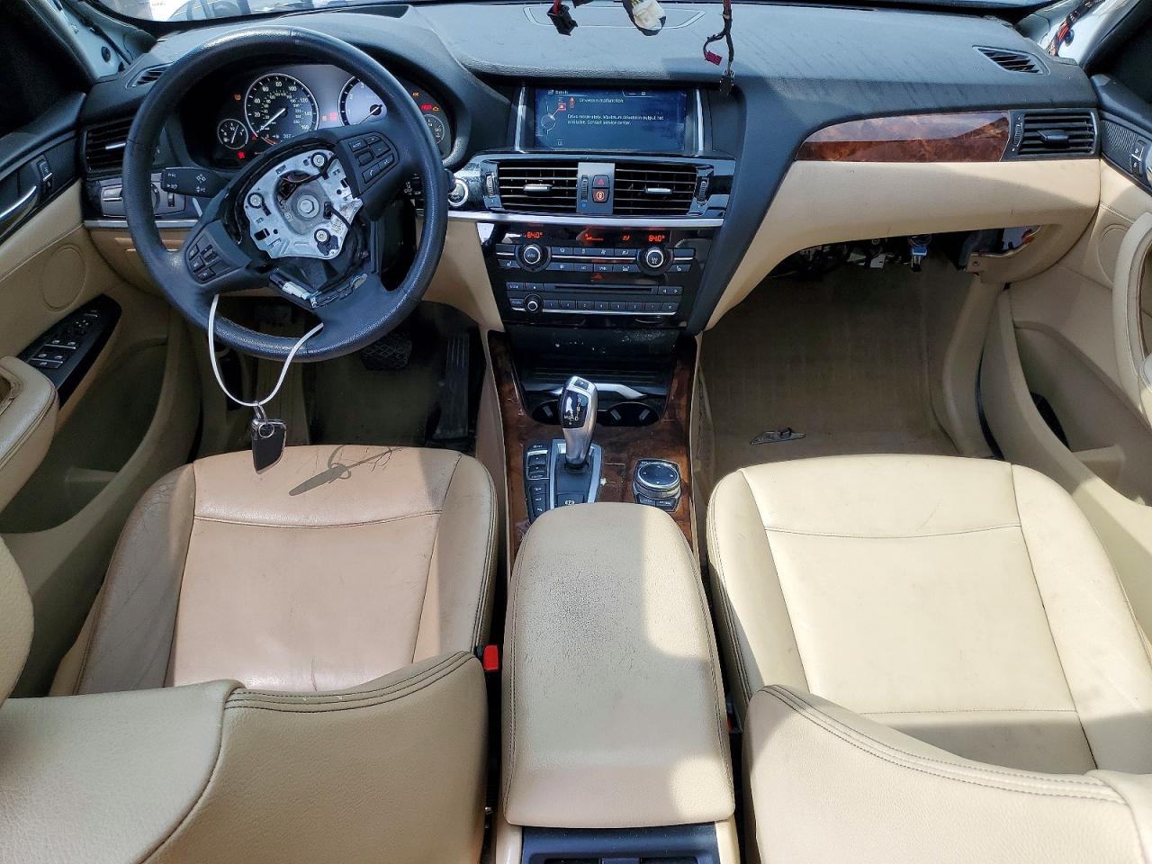 2015 BMW X3 VIN 5UXWX7C55F0K32624 COPART salvage auction — Front End, MI - CERTIFICATE OF TITLE, sold $900 on 2026-09-09 (photo 8)