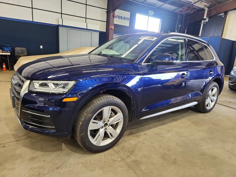 2018 Audi Q5 VIN WA1BNAFY2J2001986 — COPART salvage auction photo