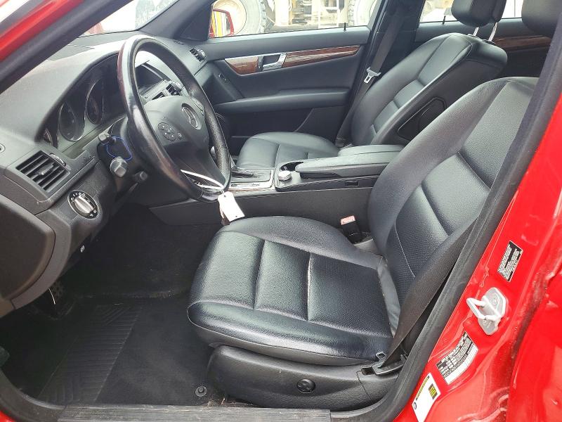 2010 Mercedes-benz C class VIN WDDGF8BBXAR090044 COPART salvage auction — MINOR DENT/SCRATCHES, Ne - Certificate Of Title, sold $1,100 on 2026-08-11 (photo 7)