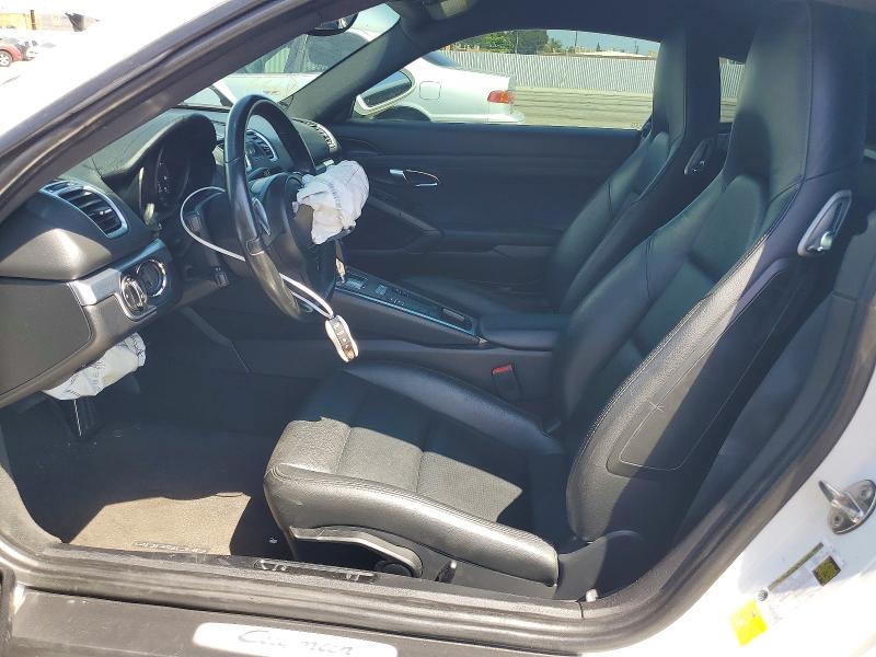2015 Porsche Cayman VIN WP0AA2A84FK162003 COPART salvage auction — FRONT END, Ca - Salvage Certificate, sold $9,000 on 2026-09-29 (photo 7)