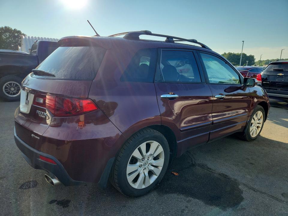 2010 Acura Rdx VIN 5J8TB1H53AA006546 COPART salvage auction — MINOR DENT/SCRATCHES, VT - CERTIFICATE OF TITLE (P), sold $1,100 on 2026-09-09 (photo 3)
