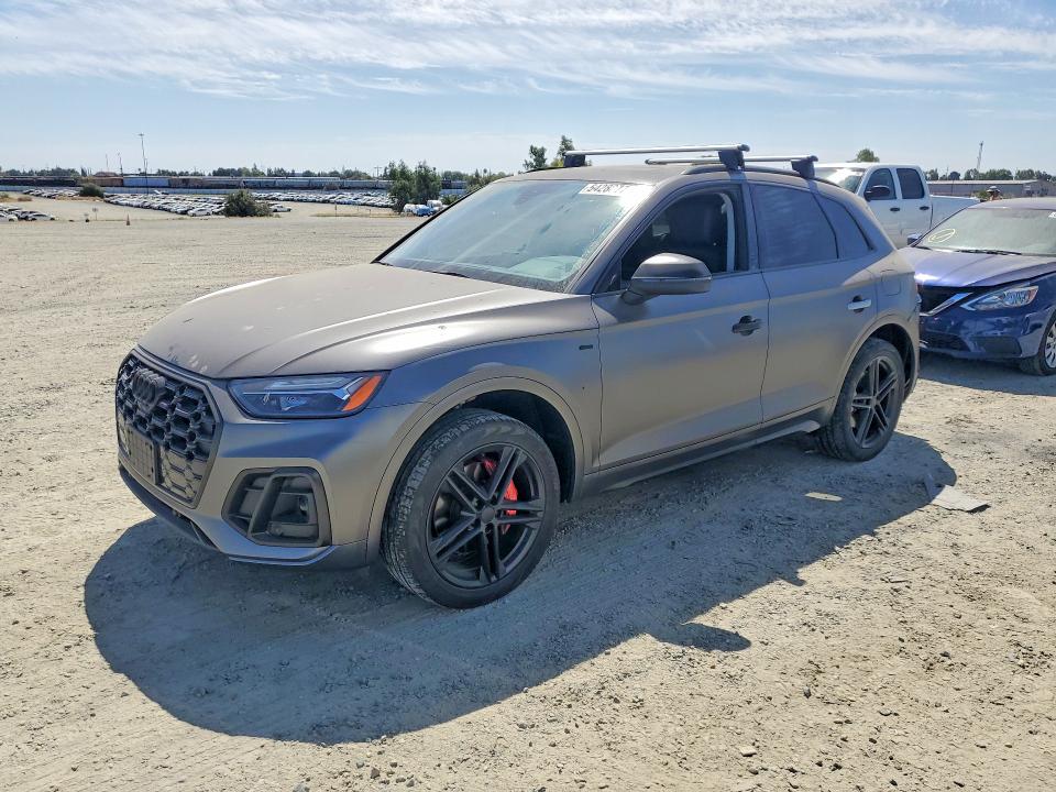 2021 Audi Q5 VIN WA1E2AFY2M2124455 COPART salvage auction — REAR END, Ca - Salvage Certificate, sold $17,500 on 2026-08-25 (photo 1)
