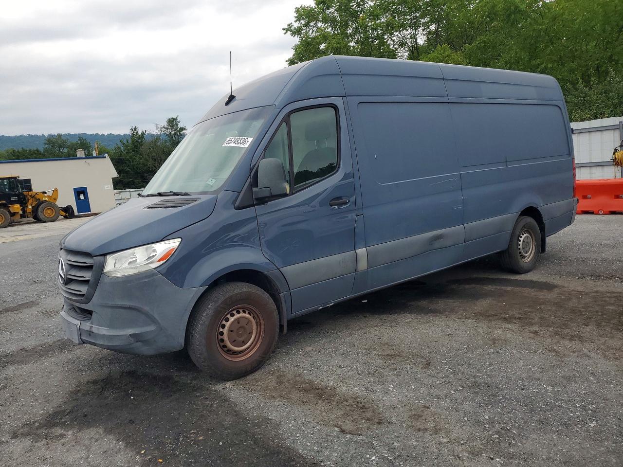 2019 Mercedes-Benz Sprinter VIN WD4PF1CD7KP146350 — COPART salvage auction photo