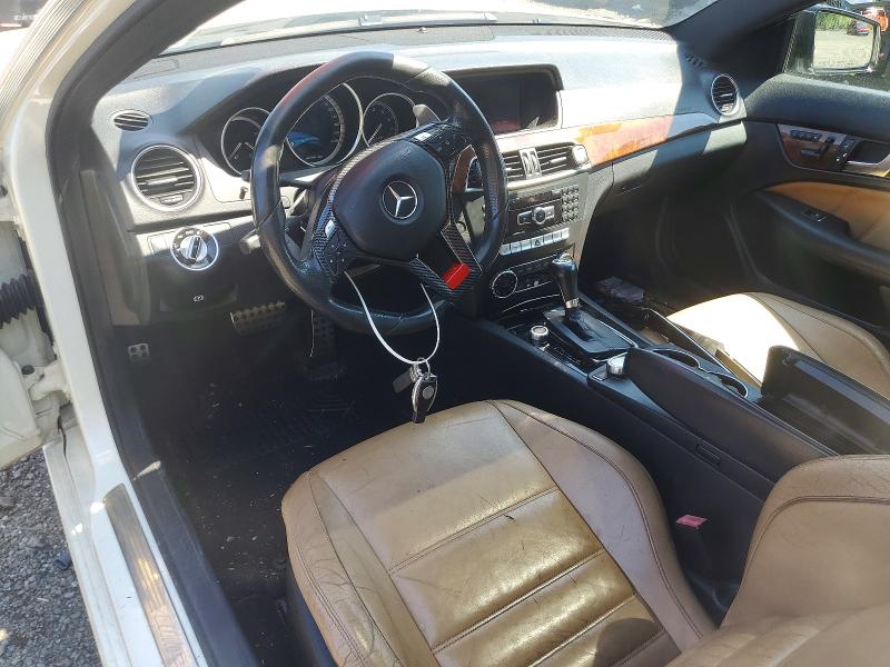 2012 Mercedes-benz C-klasse VIN WDDGJ7HB8CF772814 COPART salvage auction — FRONT END, Ny - Mv-907A Salvage Certificate, sold $2,300 on 2026-08-17 (photo 8)