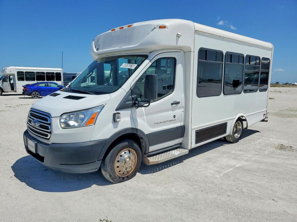 2019 Ford Transit VIN 1FDES6PM6KKB85878 — COPART salvage auction photo