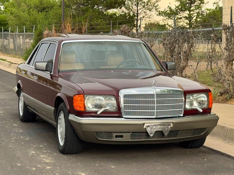 1986 Mercedes-benz 560 VIN WDBCA3902GA206649 COPART salvage auction — MINOR DENT/SCRATCHES, NM - CERTIFICATE OF TITLE (P), sold $11,000 on 2026-08-13 (photo 1)