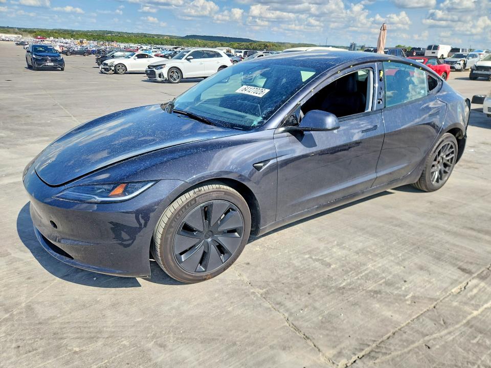 2024 Tesla Model 3 VIN 5YJ3E1EA5RF765936 — COPART salvage auction photo