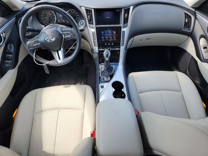 2021 Infiniti Q50 VIN JN1EV7BR8MM752848 COPART salvage auction — MINOR DENT/SCRATCHES, PA - CERTIFICATE OF SALVAGE, sold $9,000 on 2026-09-18 (photo 8)