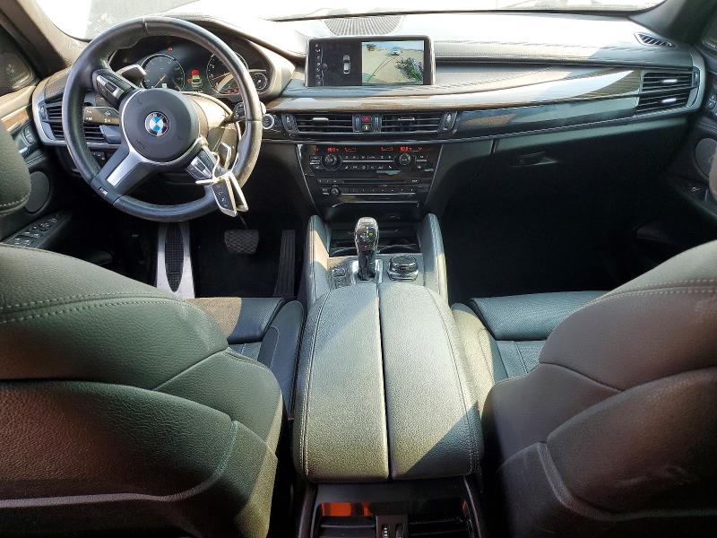2017 BMW X6 VIN 5UXKU6C3XH0W38773 COPART salvage auction — FRONT END, Mt - Salvage Certificate Of A Vehic, sold $6,800 on 2026-09-08 (photo 8)