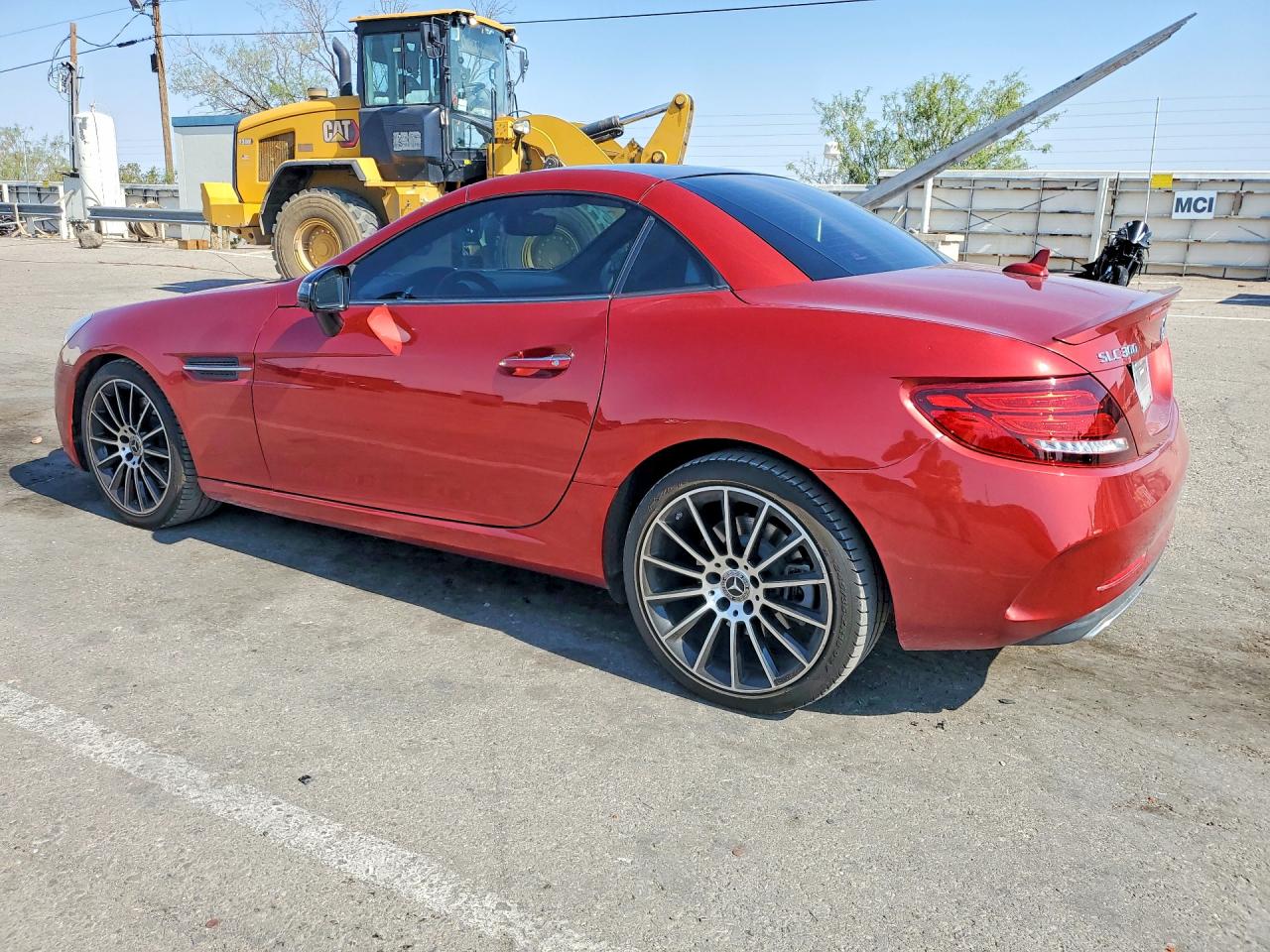 2018 Mercedes-Benz SLC-Class VIN WDDPK3JAXJF149781 COPART salvage auction — Minor Dent/Scratches, TX - CERTIFICATE OF TITLE, sold $8,700 on 2026-08-14 (photo 2)