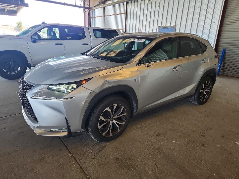 2016 Lexus Nx VIN JTJBARBZ5G2068473 — COPART salvage auction photo