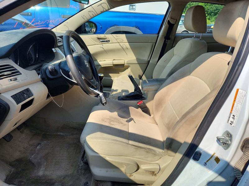 2012 Suzuki Kizashi VIN JS2RE9A16C6100082 COPART salvage auction — MINOR DENT/SCRATCHES, VT - CERTIFICATE OF TITLE, sold $1,900 on 2026-09-18 (photo 7)