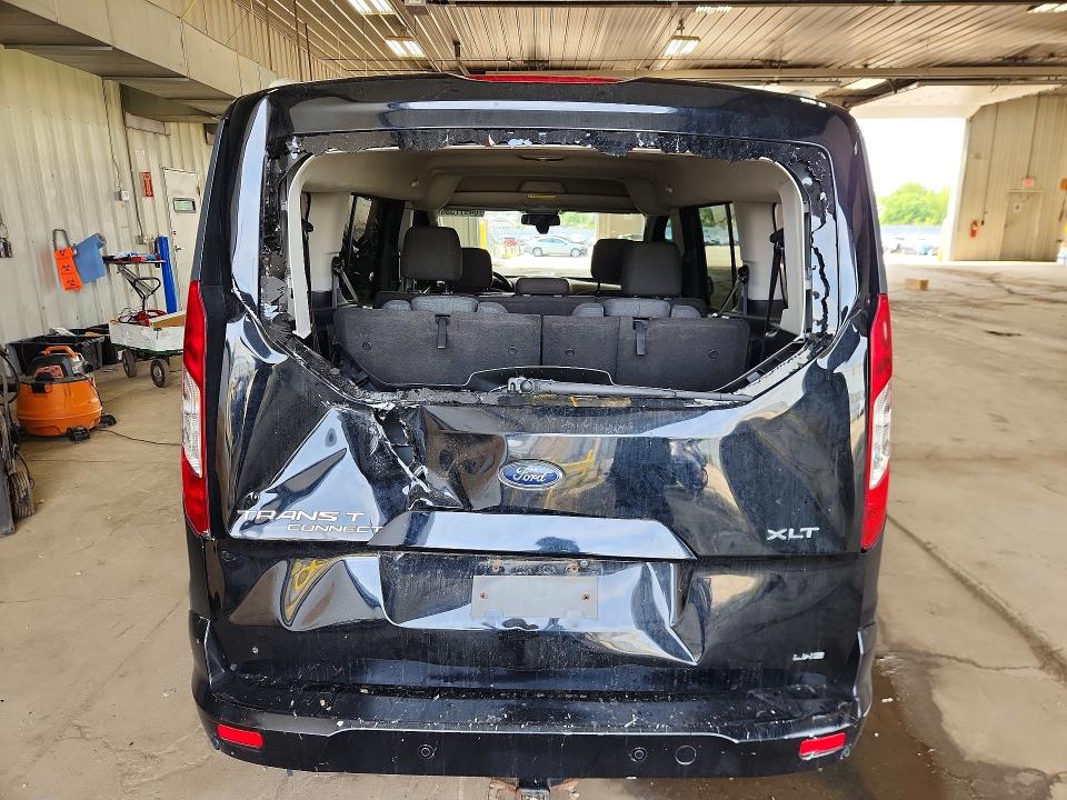 2018 Ford Transit Connect VIN NM0GE9F71J1353932 COPART salvage auction — REAR END, WI - CERTIFICATE OF TITLE, sold $2,500 on 2026-09-18 (photo 6)